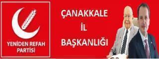 Yeniden Refah Partisi Çanakkale | Güncel Haberler ve Bilgi Footer Logo